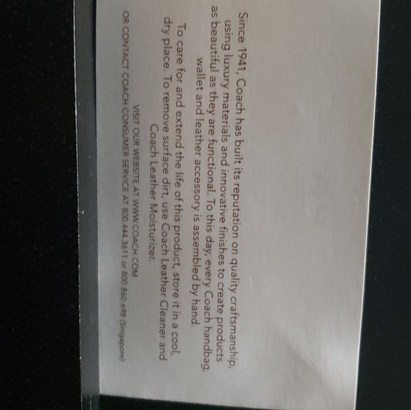 COACH Cosmetic Case - Picture 6 of 6